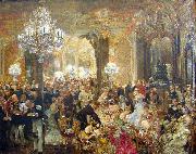 Adolph von Menzel painted France oil painting artist